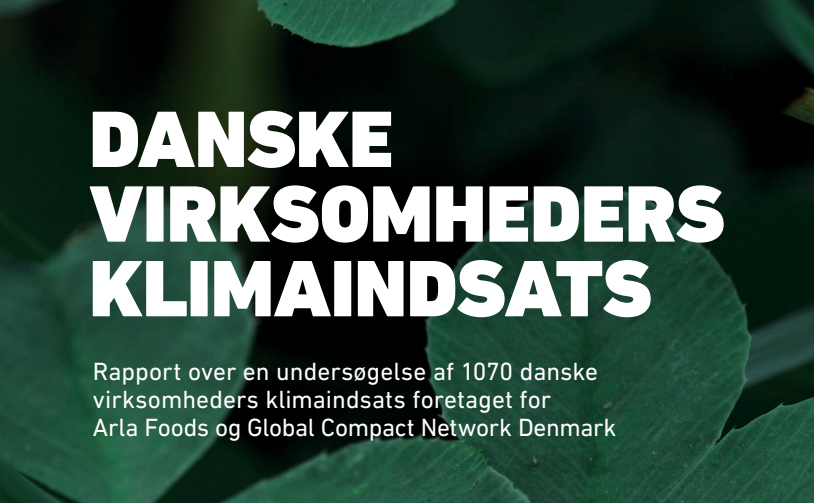 Danske virksomheders klimaindsats
